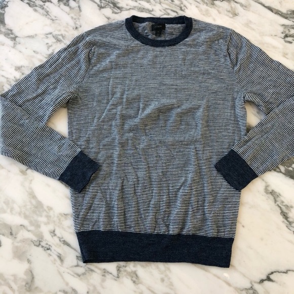 J. Crew Sweaters - J. Crew Striped Crewneck Sweater
